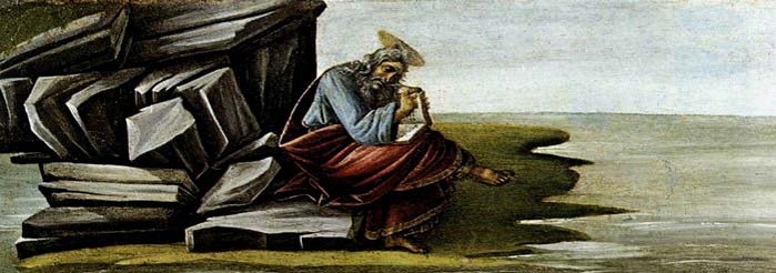 BOTTICELLI, Sandro St John on Patmos